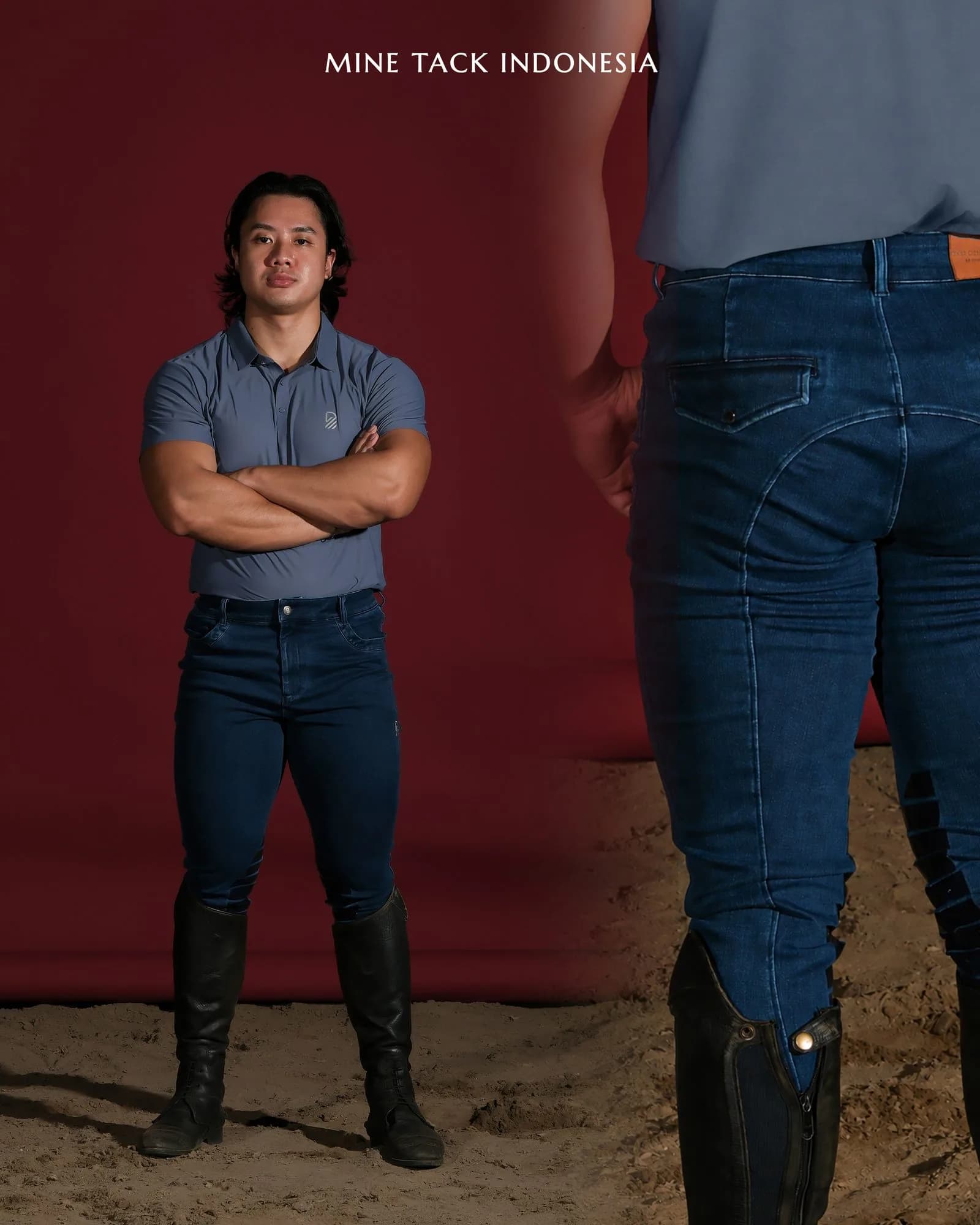 Mine Men Denim Half Grip